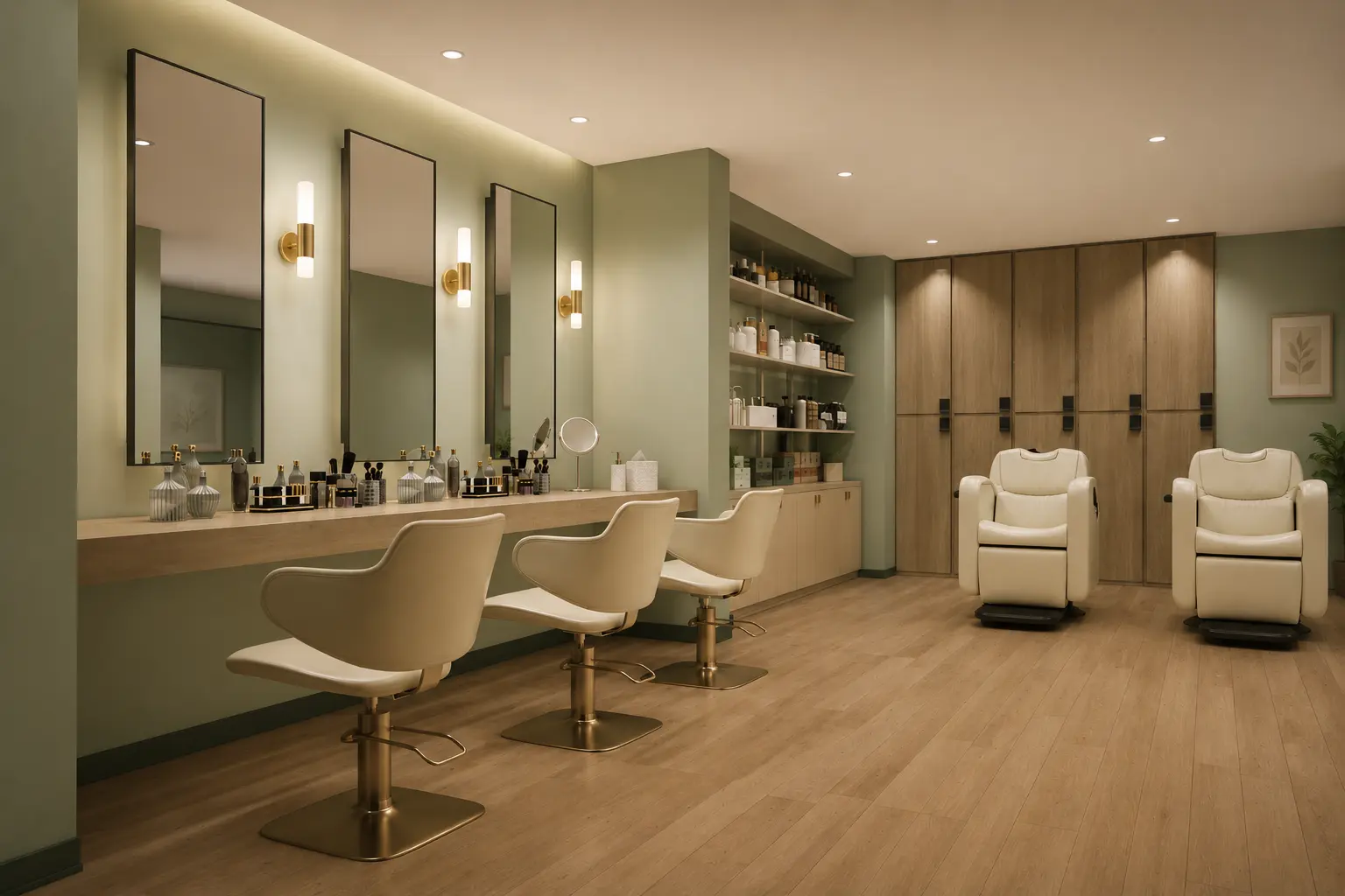 Luxury Salon Interior